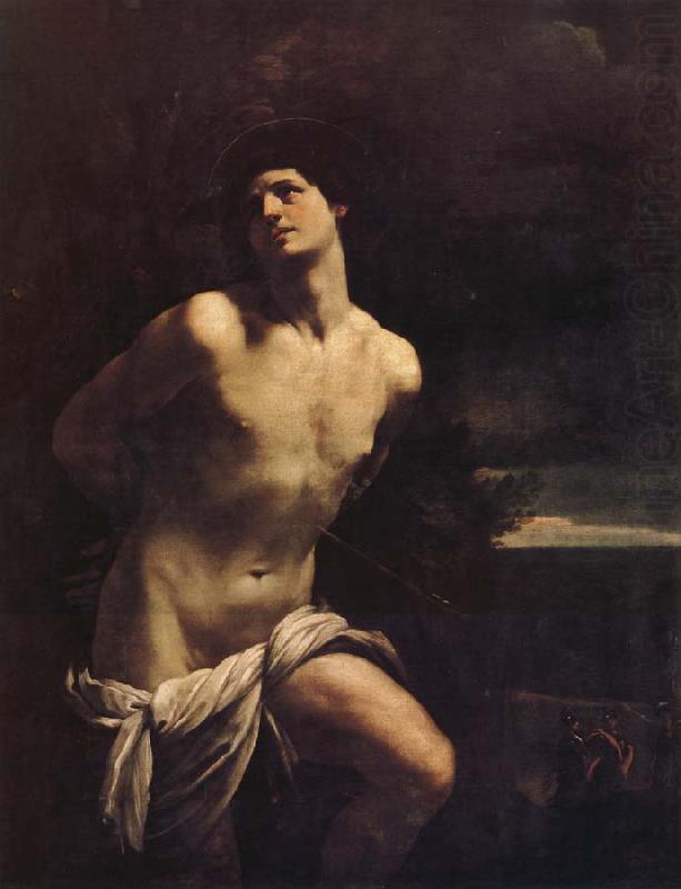 Guido Reni Saint Sebastien martyr dans un paysage china oil painting image